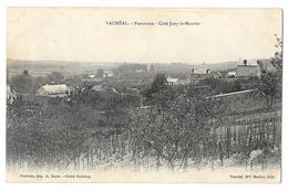 Cpa: 95 VAUREAL (ar. Pontoise) Panorama - Côté Jouy Le Moutier 1908 (rare, état) - Vauréal