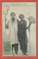 SOUDAN CARTE POSTALE AFFRANCHIE DE 1908 DE KAYES POUR NAMUR BELGIQUE - Storia Postale