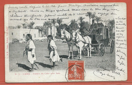 ALEXANDRIE CARTE POSTALE AFFRANCHIE DE 1909 POUR HAIPHONG TONKIN - Briefe U. Dokumente
