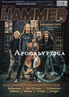 Magazine Metal Hammer En Polonais (Pologne) N°343 Janvier 2020. Apocalyptica En Couverture. Sans Le CD. - Muziek