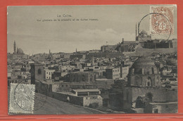 PORT SAID CARTE POSTALE AFFRANCHIE DE 1910 POUR STE FOY LA GRANDE FRANCE - Lettres & Documents