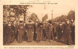 75008-PARIS-DRAC ET PAC A L'ARC DE TRIOMPHE- 20 JUIN 1926- LOT DE 8 CARTES - Triumphbogen