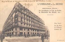 75009-PARIS-37/39 RUE LE PELETIER, L'URBAINE ET LA SEINE ASSURANCES - Arrondissement: 09