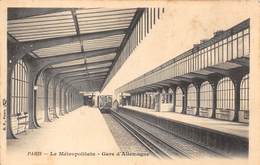 75010-PARIS- LE METROPOLITAIN, GARE D'ALLEMAGNE - Arrondissement: 10