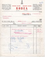 BRASSERIE - MALTERIE - BROUWERIJ - MOUTERIJ - RODEA - RHOSE ST-GENESE - ST GENESUSRODE - 18 SEPTEMBRE 1957. - Alimentos