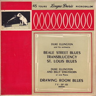 DUKE ELLINGTON - EP - 45T - Disque Vinyle - Drawing Room Blues - 7E GF 102 - Blues