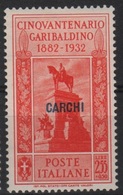 1932 Egeo Garibaldi MH - Ägäis (Carchi)