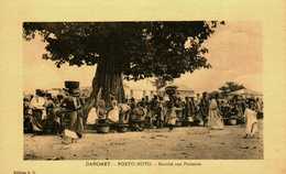 Dahomey      Porto Novo    Marché Aux Poissons - Dahomey
