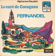 FERNANDEL - EP - 45T - Disque Vinyle - Le Curé De Cucugnan - 27002 - Humour, Cabaret