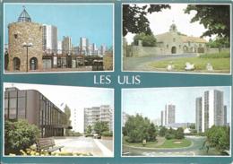 D91 - LES ULIS-DONJON DE L'ESPLANADE DE LA REPUBLIQUE/CHAPELLE MONTJAY/HÔTEL DE VILLE/PLACE DE BERRY-CPSM Multivues (4) - Les Ulis