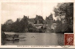 Delcampe - 49 DURTAL  UN COIN DU LOIR ET LE CHATEAU - Durtal