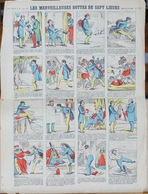 Planche D'Images N° 542, Imagerie D'Epinal (Pellerin & Cie) Les Merveilleuses Bottes De Sept Lieues - Verzamelingen
