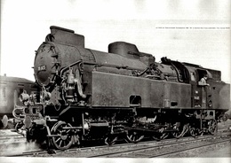 Photographie D'une Locomotive 78623 - Reproduction - Treinen