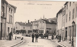 JOINVILLE   HAUTE MARNE   52   CPA LA ROUTE DE CHAUMONT - Joinville