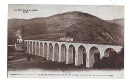 43  -  CPA  De  LANGEAC  - Le Grand Viaduc Sur L ' Allier  (  Cie  P. L. M. , Ligne  Paris - Nîmes ) - Langeac