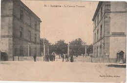 LANGRES   HAUTE MARNE   52   CPA CASERNE TURENNE - Langres