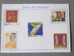 Carte Avec Timbres Pour Collection Oblitéré Portugal - Andere & Zonder Classificatie