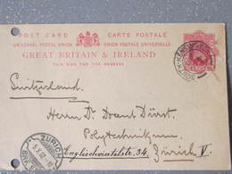 Entier Postal IRELAND - Great Britain & Ireland - Ganzsachen