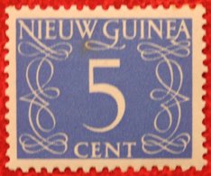 See Pictures Cijfer 5 Ct NVPH 6 1950 MH / Ongebruikt NIEUW GUINEA NIEDERLANDISCH NEUGUINEA NETHERLANDS NEW GUINEA - Netherlands New Guinea