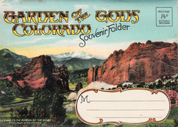 Vintage 1945-1950 - Colorado Springs - Garden Of The Gods - Souvenir Folder With 18 Views - Unused - Colorado Springs