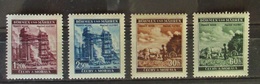 Germania Occupazione  1939 Bohmen Und Mahren 4 Stamps Industry Agriculture MNH - Ungebraucht