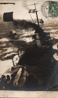 Constantinople Galata 1912 Sur Timbre Sage Levant - Turquie Türkey Türqye - Carte Marine Navy - Brieven En Documenten