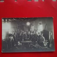 CARTE PHOTO METIER ATELIER TOUR FERRONERIE  A IDENTIFIER - Industrie