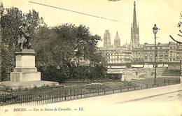CPA - France - (76) Seine Maritime - Rouen - Vers La Statue De Corneille - Rouen