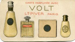 Carte Parfumée    L T Pivert   Volt  Calendrier 1924 - Profumeria Antica (fino Al 1960)