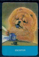 1987 Pocket Calendar Calandrier Calendario Portugal Caẽs Dogs Perros Chien - Grand Format : 1981-90