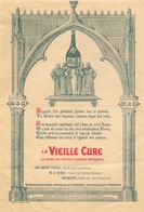 Affichette Publicitaire Liqueur De Moines - La Vieille Cure, Gloire Des Grandes Liqueurs, Nectar Des Rois - Posters