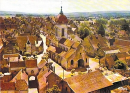 70 - Pesmes - L'église Et La Porte Saint Hilaire - Vue Aérienne - Pesmes