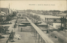 42 ROANNE / Quai Du Bassin Et Canal / - Roanne