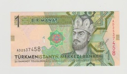 Banknote Turkmenistan 1 Manat 2014 UNC - Turkmenistán