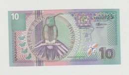 Banknote Suriname 10 Gulden 2000 UNC - Surinam