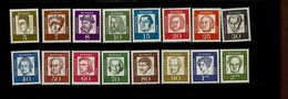 Bund 347 - 362 Y Bedeutende Deutsche Neuf Postfrisch ** MNH - Ungebraucht