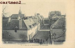 CONDE-SUR-L'ESCAUT RUE DE LA BIBLIOTHEQUE ET PANORAMA 59 - Conde Sur Escaut