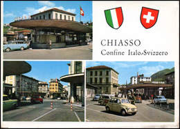 Chiasso - Confine Italo - Svizzero - Fiat 500 - Vg - Chiasso
