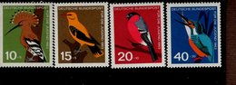 Bund 401 - 404 Vögel Birds Jugend Neuf Postfrisch ** MNH - Ungebraucht