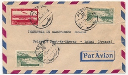 SYRIE - Enveloppe Depuis ALEP, Affranchissement Composé, 1952 - Syrië