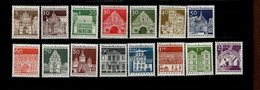 Bund 489 - 503 Deutsche Bauwerke Neuf Postfrisch ** MNH - Ungebraucht