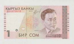 Banknote Kyrgyzstan-kirgistan-kirgizïe 1 Som 2000 UNC - Kirgisistan