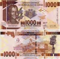 GUINEA      1000 Francs      P-48[b]      2017      UNC - Guinea