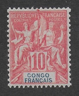 CONGO 1900 - YT 42* - Neufs