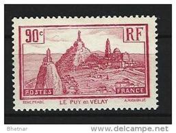 FR YT 290 " Le Puy-en-Velay " 1933 Neuf* - Unused Stamps