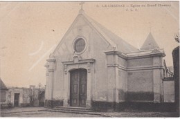 FRANCE - CARTE POSTALE - LE CHESNAY - EGLISE DU GRAND CHESNAY - Le Chesnay