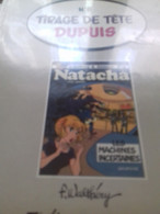 Les Machines Incertaines FRANCOIS WALTHERY Dupuis 1983 - Natacha