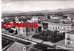 SIDERNO MARINA - STAZIONE FERROVIARIA E PANORAMA  F/GRANDE VIAGGIATA 1956 ANIMATA - Reggio Calabria