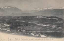 38 - BARRAUX - Le Fort - Au Fond, Le Mt Blanc - Barraux