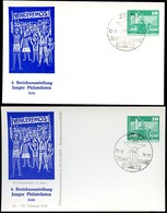 DDR PP16 D2/063 Privat-Postkarte FARBAUSFALL GRAU Zeitz Sost. 1976 - Cartes Postales Privées - Oblitérées
